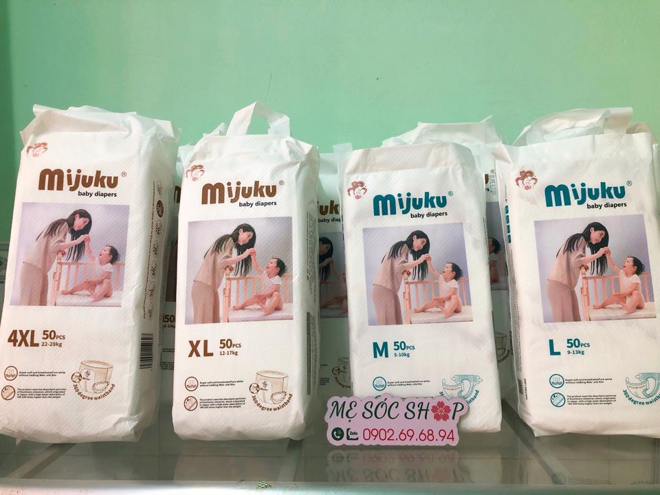 Tã - Bỉm Mijuku Quần L (9-14kg) - 50 miếng-duoc-ban-tai-Mẹ Sóc Shop - Hàng Nhật Nội Địa