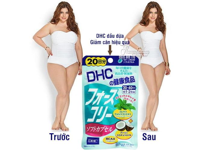 Viên Uống Giảm Cân Dầu Dừa DHC 20 ngày (40 viên)-duoc-ban-tai-Mẹ Sóc Shop - Hàng Nhật Nội Địa