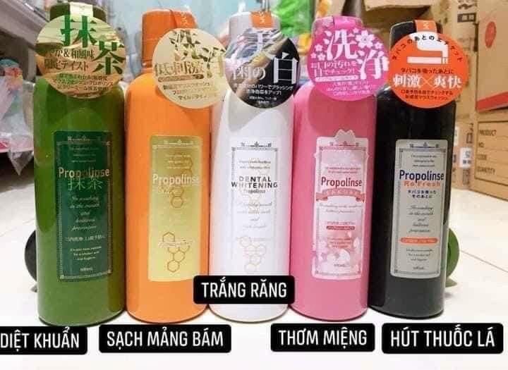 Nước Súc Miệng Propolinse Trà Xanh 600ml - Màu xanh-duoc-ban-tai-Mẹ Sóc Shop - Hàng Nhật Nội Địa