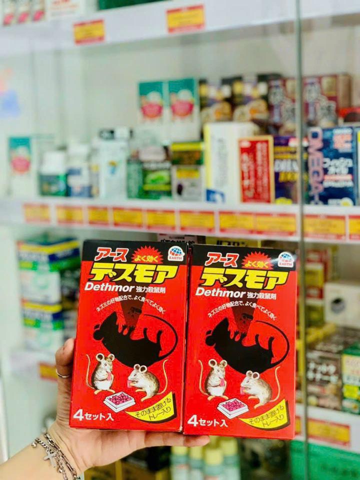 Thuốc Diệt Chuột Dethmor Nhật Bản (Lẻ 1 vỉ) -duoc-ban-tai-Mẹ Sóc Shop - Hàng Nhật Nội Địa
