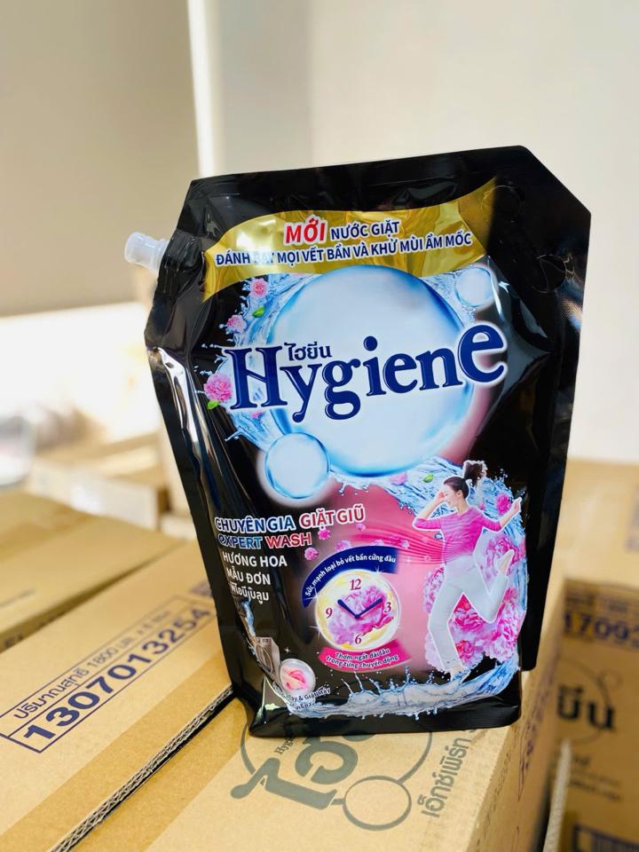 Nước Giặt Hygiene 1L8 Thái Lan - Đen-duoc-ban-tai-MẸ SÓC SHOP - Hàng Nhật Nội Địa
