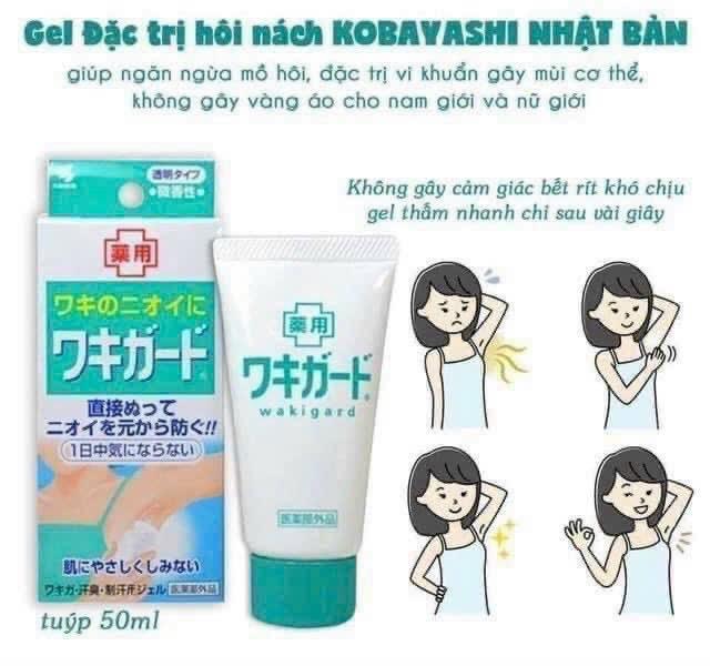 Gel Khử Mùi Kobayashi Đặc Trị Hôi Nách 50g-duoc-ban-tai-Mẹ Sóc Shop - Hàng Nhật Nội Địa