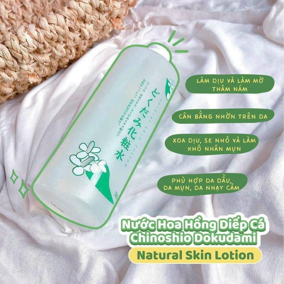 Nước Hoa Hồng Diếp Cá Dokudami Natural Skin Lotion 500ml-duoc-ban-tai-Mẹ Sóc Shop - Hàng Nhật Nội Địa