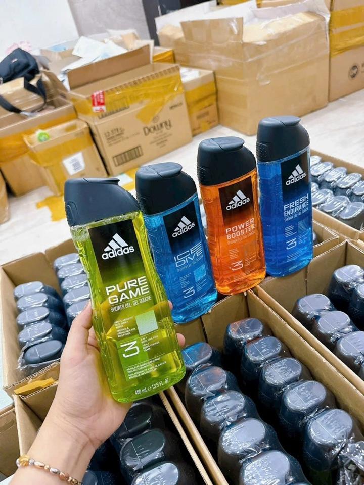 Sữa Tắm Gội Adidas Power Booster 400ml (màu cam)-duoc-ban-tai-Mẹ Sóc Shop - Hàng Nhật Nội Địa