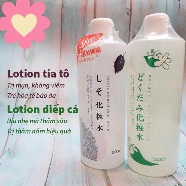 Nước Hoa Hồng Diếp Cá Dokudami Natural Skin Lotion 500ml-duoc-ban-tai-Mẹ Sóc Shop - Hàng Nhật Nội Địa