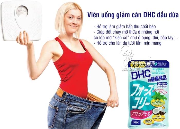 Viên Uống Giảm Cân Dầu Dừa DHC 20 ngày (40 viên)-duoc-ban-tai-Mẹ Sóc Shop - Hàng Nhật Nội Địa