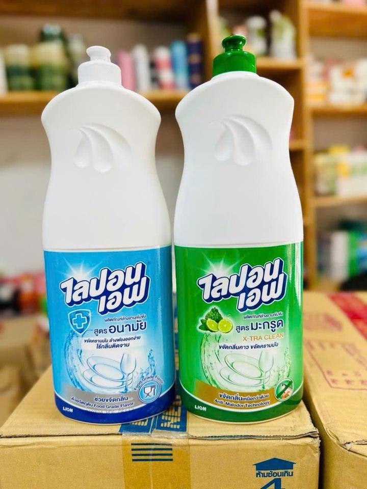 Nước Rửa Chén LION Chai 750ml (Xanh dương - ko mùi)-duoc-ban-tai-MẸ SÓC SHOP - Hàng Nhật Nội Địa