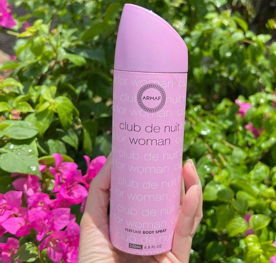 Xịt Thơm Body ARMAF Club De Nuit Woman (màu đen) 200ml-duoc-ban-tai-Mẹ Sóc Shop - Hàng Nhật Nội Địa