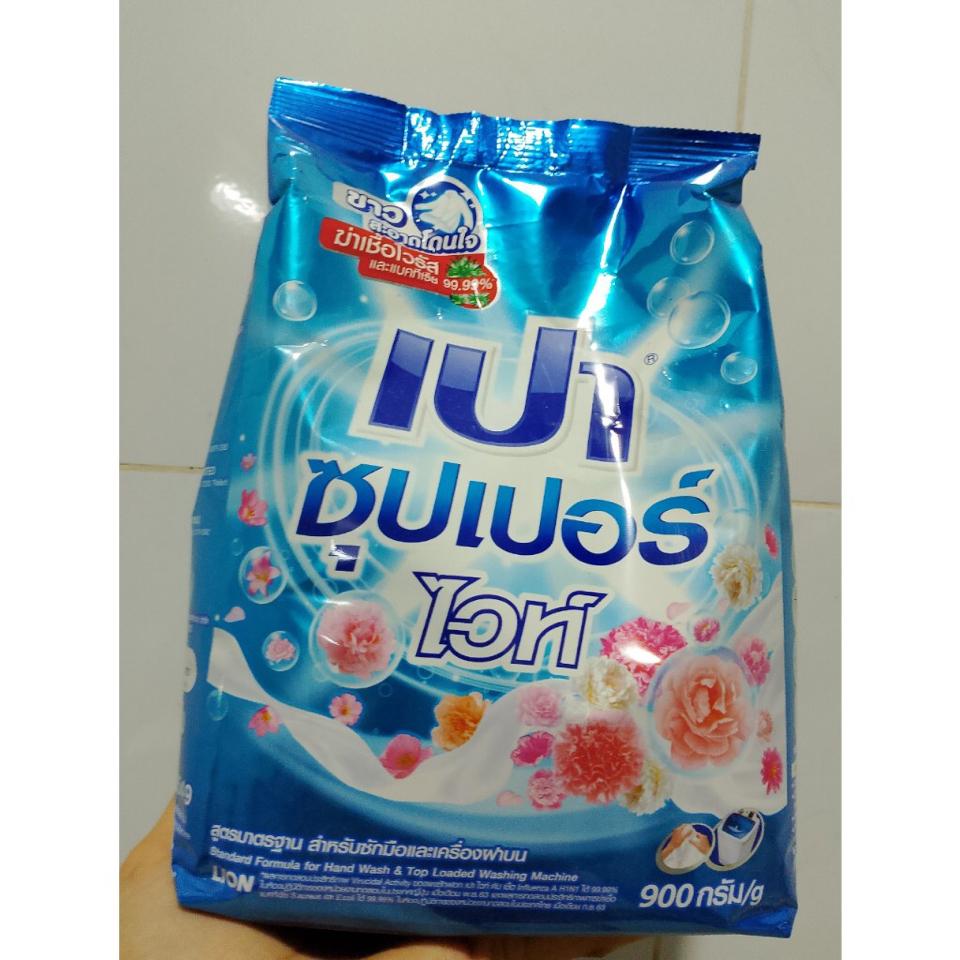 Bột Giặt PAO Thái 900g (màu xanh - Trắng sáng)-duoc-ban-tai-Mẹ Sóc Shop - Hàng Nhật Nội Địa