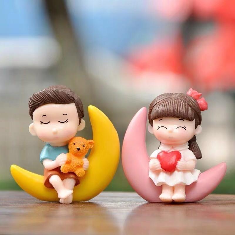 Cặp đôi ngồi cung trăng -duoc-ban-tai-Thanh Lee Nguyễn( phụ kiện tiểu cảnh).