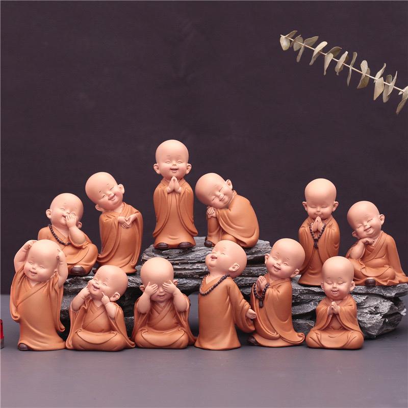 Bộ chú tiểu An Nhiên ( Bộ 3 chú)-duoc-ban-tai-Thanh Lee Nguyễn( phụ kiện tiểu cảnh).