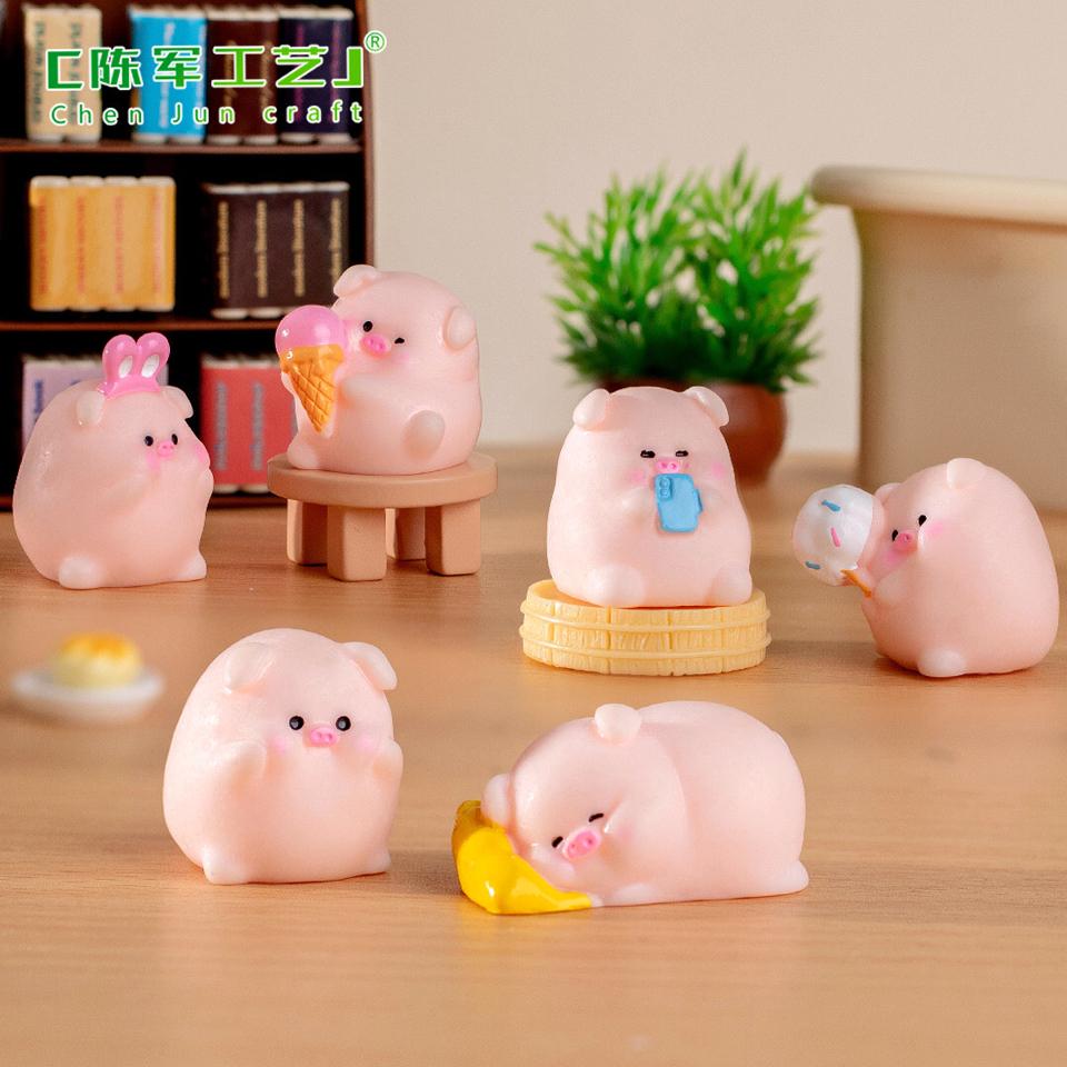 Bé heo ú 2.5cm-duoc-ban-tai-Thanh Lee Nguyễn( phụ kiện tiểu cảnh).