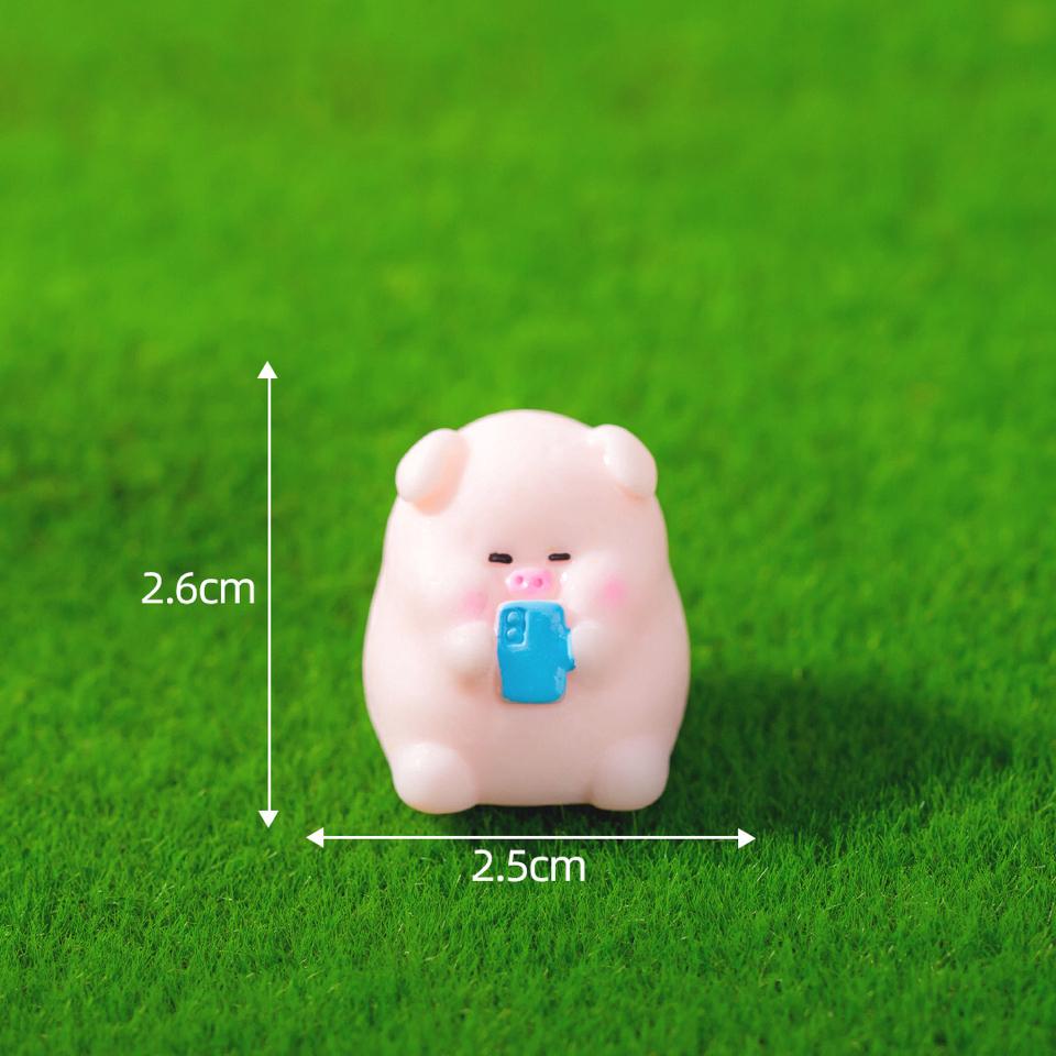 Bé heo ú 2.5cm-duoc-ban-tai-Thanh Lee Nguyễn( phụ kiện tiểu cảnh).