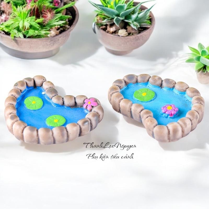 Hồ sen tiểu cảnh -duoc-ban-tai-Thanh Lee Nguyễn( phụ kiện tiểu cảnh).