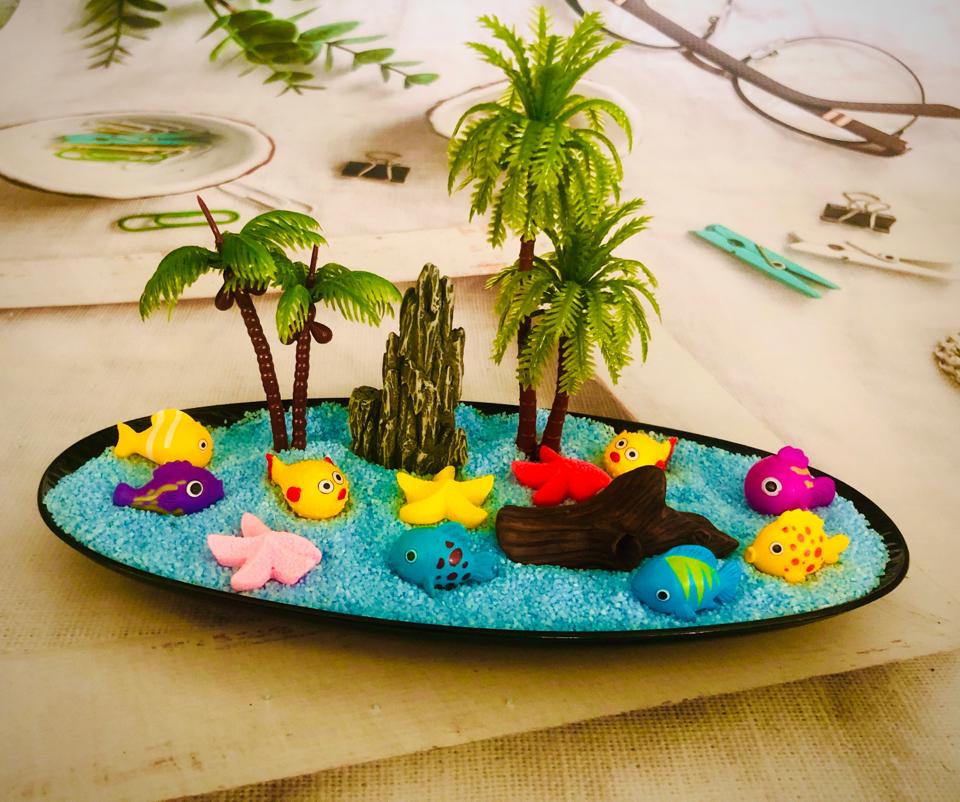 Cá màu mini 2.1cm-duoc-ban-tai-Thanh Lee Nguyễn( phụ kiện tiểu cảnh).