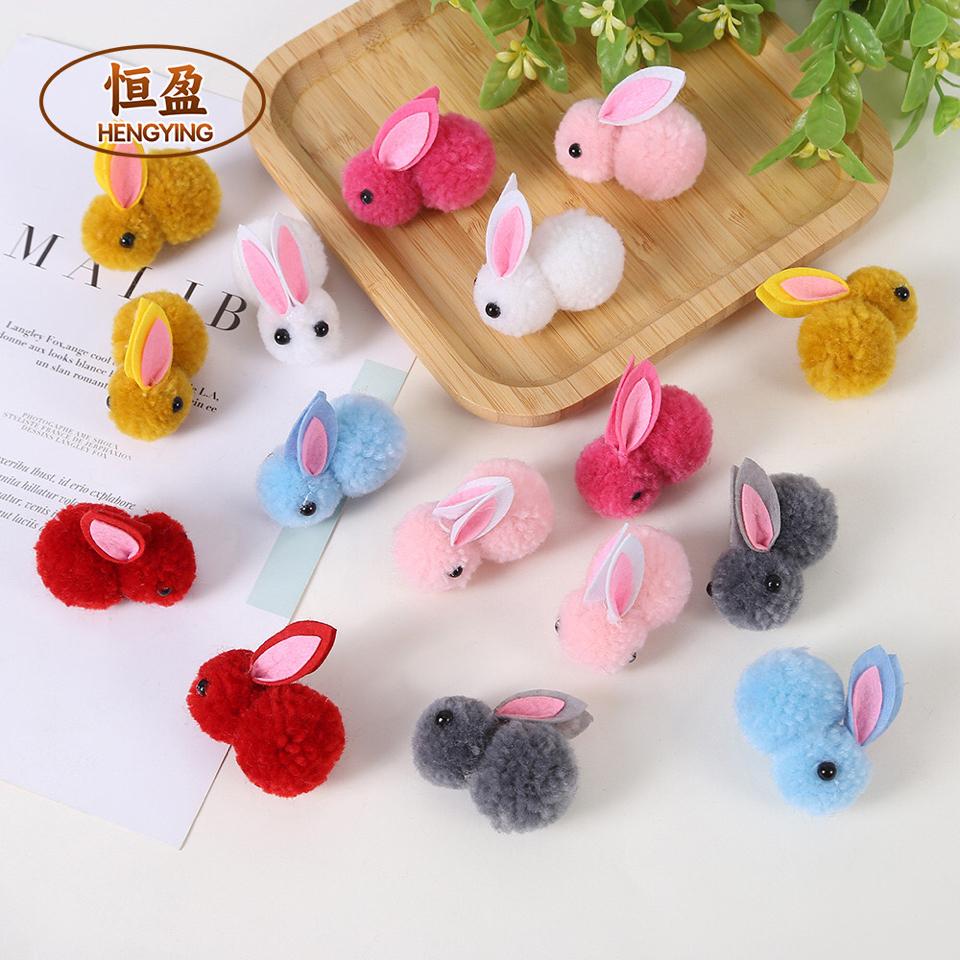 Thỏ bông trang trí lồng đèn , kẹp tóc 4.5 cm-duoc-ban-tai-Thanh Lee Nguyễn( phụ kiện tiểu cảnh).