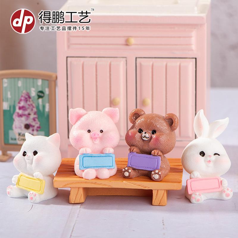 Động vật dễ thương ( Mèo ,thỏ,heo,gấu)-duoc-ban-tai-Thanh Lee Nguyễn( phụ kiện tiểu cảnh).