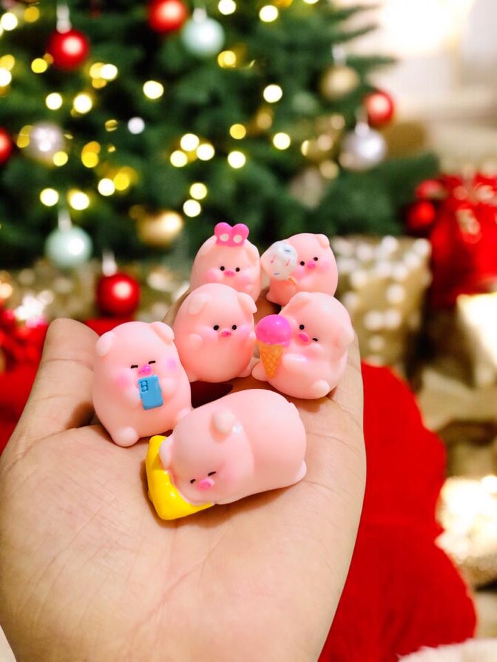 Bé heo ú 2.5cm-duoc-ban-tai-Thanh Lee Nguyễn( phụ kiện tiểu cảnh).