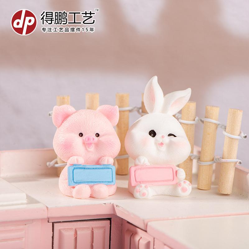 Động vật dễ thương ( Mèo ,thỏ,heo,gấu)-duoc-ban-tai-Thanh Lee Nguyễn( phụ kiện tiểu cảnh).