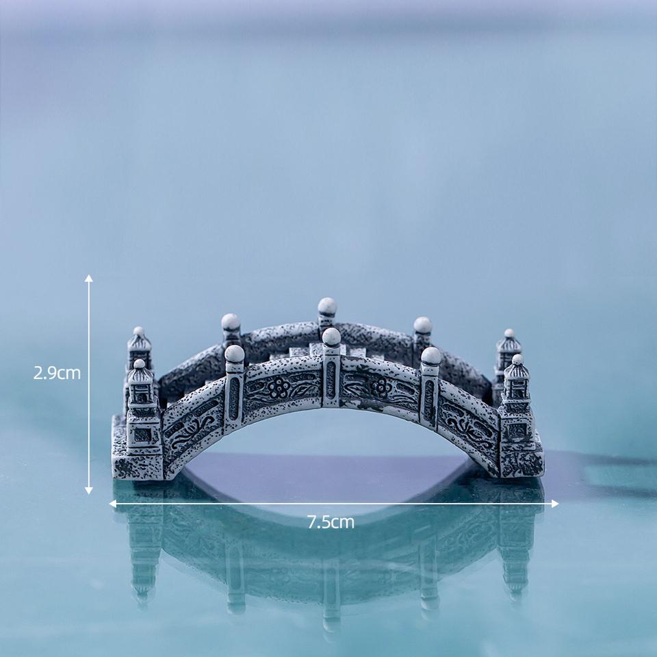 Cầu vòm đá 2.9x7.5cm-duoc-ban-tai-Thanh Lee Nguyễn( phụ kiện tiểu cảnh).