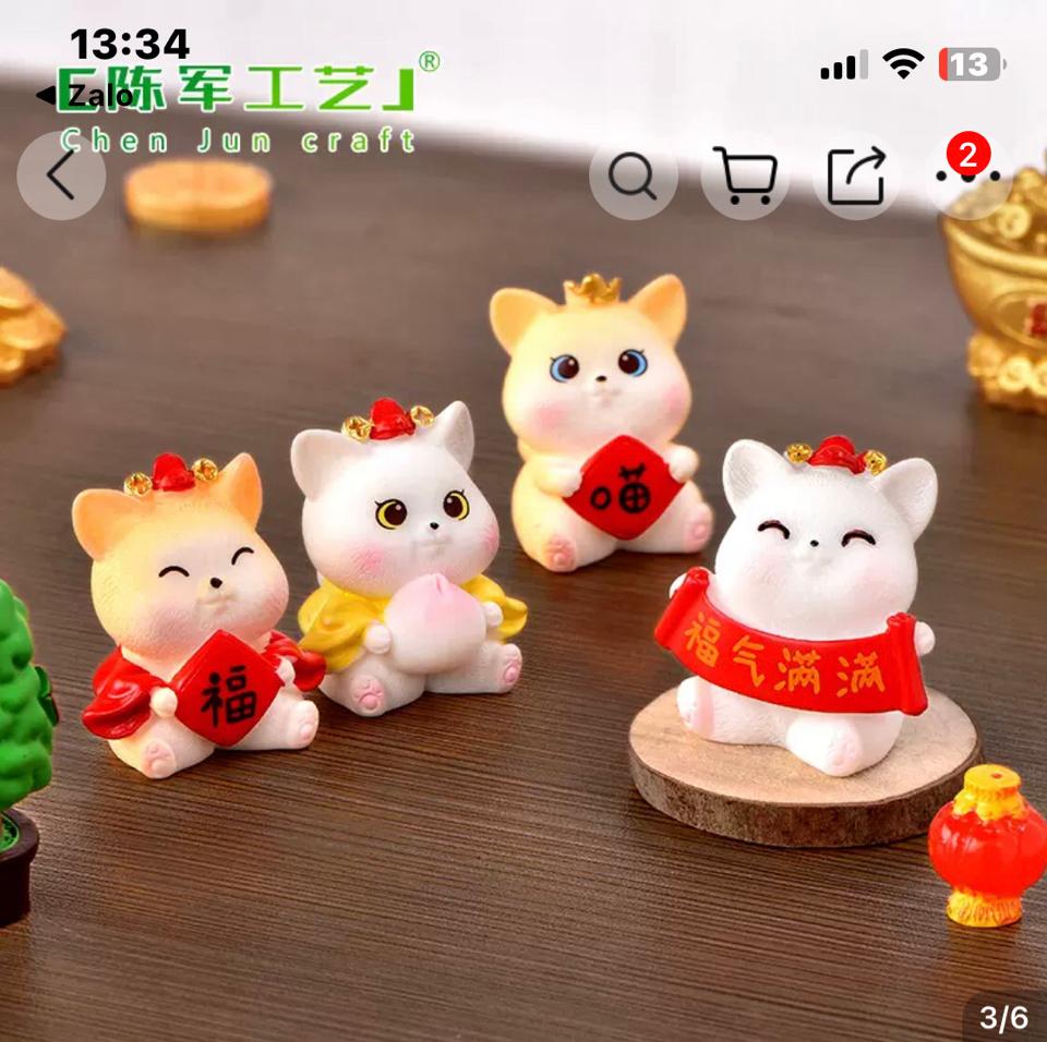 Mèo tài lộc mới 🐱-duoc-ban-tai-Thanh Lee Nguyễn( phụ kiện tiểu cảnh).