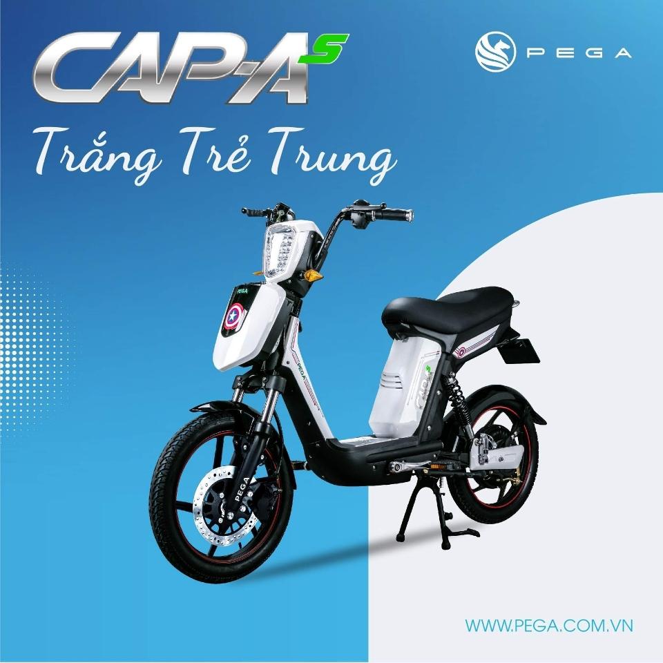 Xe đạp điện Pega Cap As Trắng-duoc-ban-tai-Xe Điện Nhã Anh 2