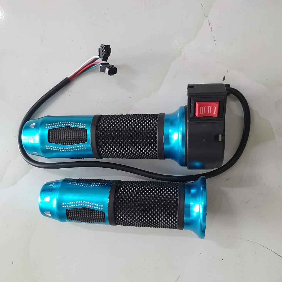 Tay ga ốp nhôm nút tốc độ-duoc-ban-tai-Xe Điện Nhã Anh 2