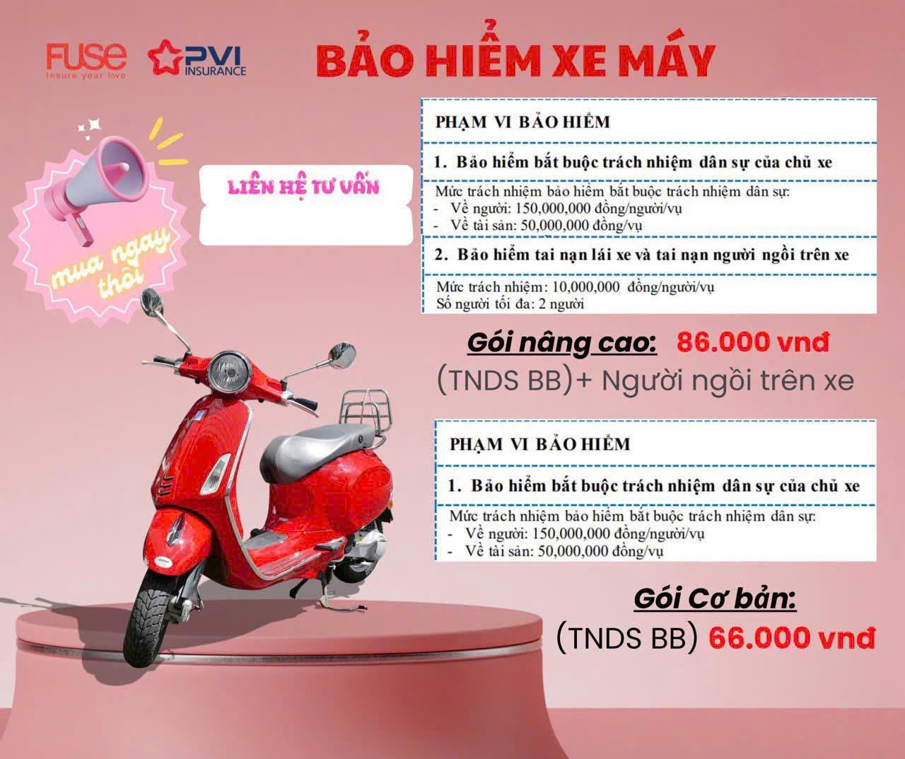 BẢO HIỂM XE MÁY-duoc-ban-tai-Shop Bé Bỏng