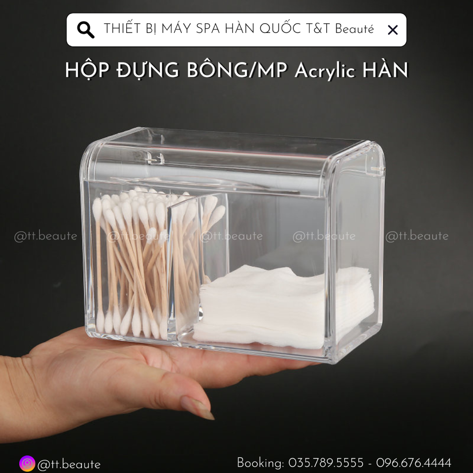 Hộp đựng bông/ MP -duoc-ban-tai-T&T Beauté