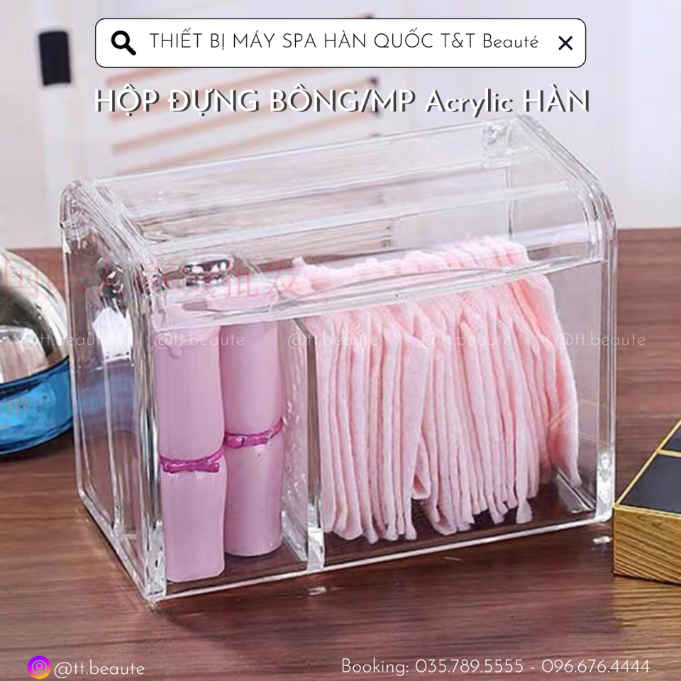 Hộp đựng bông/ MP -duoc-ban-tai-T&T Beauté