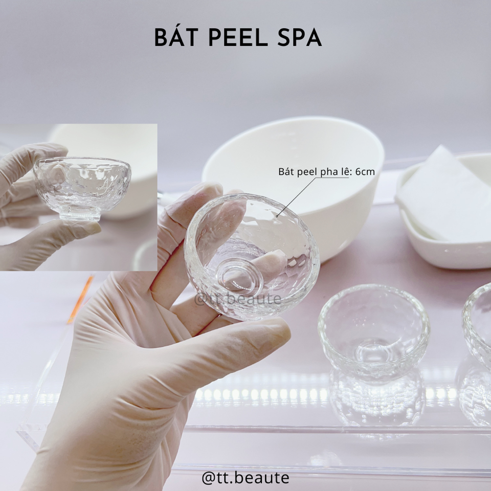 Bát peel pha lê-duoc-ban-tai-T&T Beauté