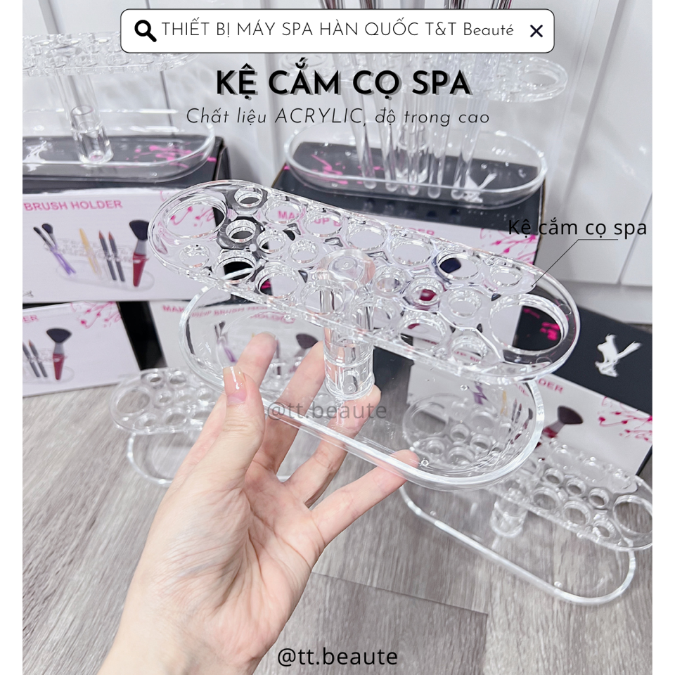 Kệ cắm cọ spa-duoc-ban-tai-T&T Beauté
