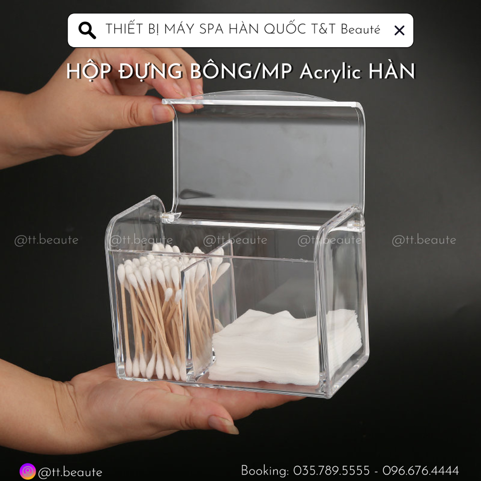 Hộp đựng bông/ MP -duoc-ban-tai-T&T Beauté