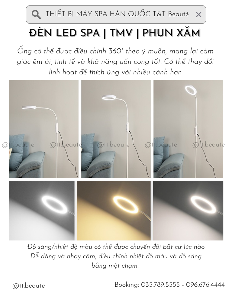 ĐÈN LED SPA TRÒN Size26cm- 24w-duoc-ban-tai-T&T Beauté