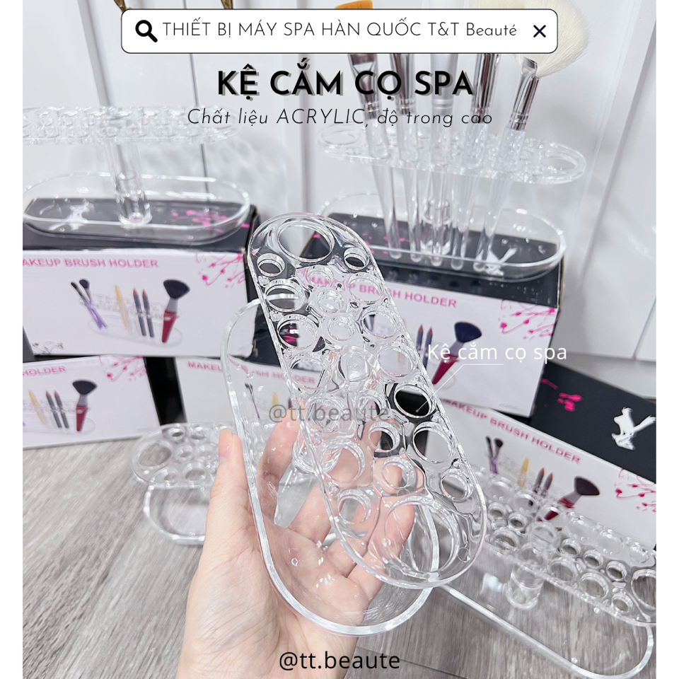 Kệ cắm cọ spa-duoc-ban-tai-T&T Beauté