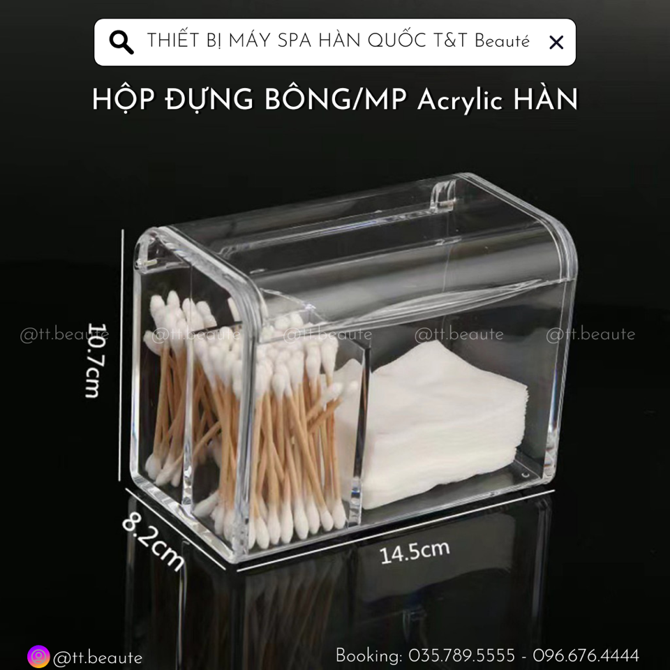 Hộp đựng bông/ MP -duoc-ban-tai-T&T Beauté