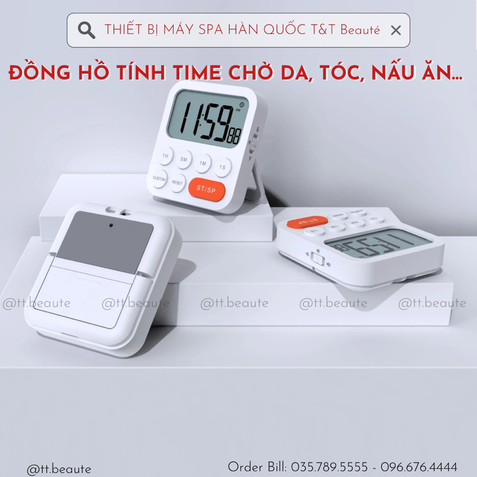Đồng hồ trắng nút cam-duoc-ban-tai-T&T Beauté