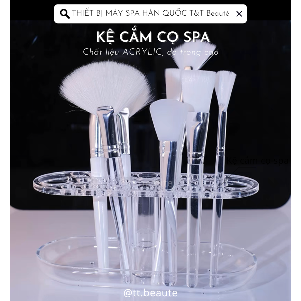 Kệ cắm cọ spa-duoc-ban-tai-T&T Beauté