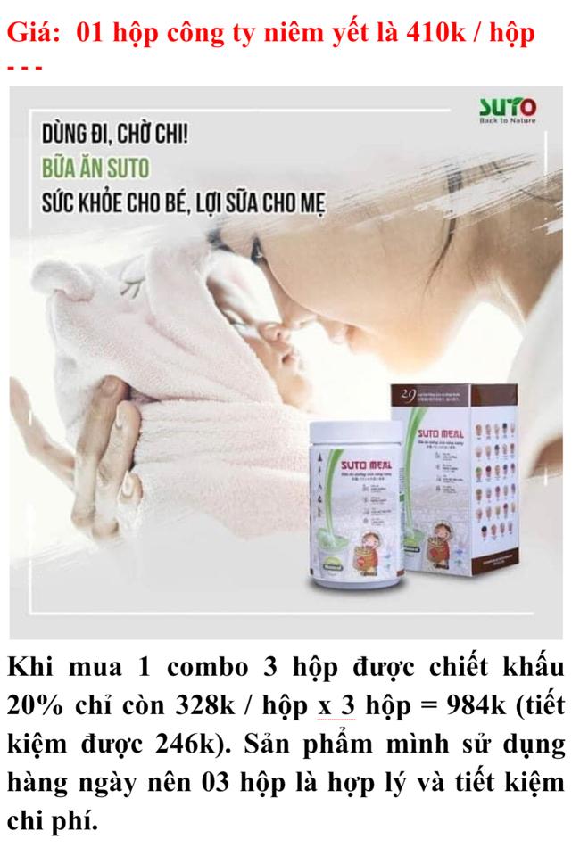 BỮA ĂN DƯỠNG SINH SUTO MEAL - DẠNG LỌ-duoc-ban-tai-Vũ Chung