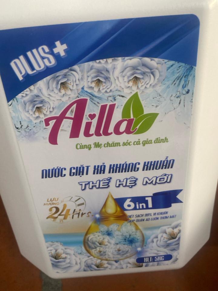 Nước giặt xả Ailla thế hệ mới HD kháng khuẩn 5kg-duoc-ban-tai-Tổng kho tẩy rửa KINGKONG, Ailla, Drc, Dr. Natro,…và các sp khác