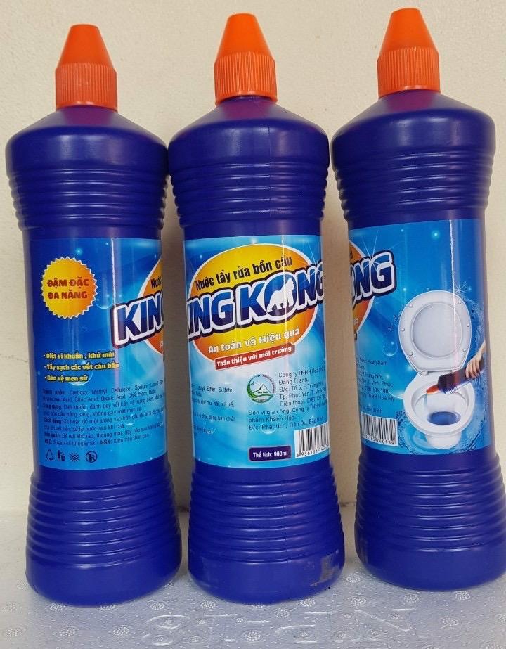 Nước tẩy bồn cầu KINGKONG-duoc-ban-tai-Tổng kho tẩy rửa KINGKONG, Ailla, Drc, Dr. Natro,…và các sp khác