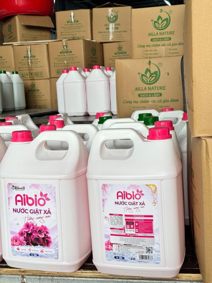 Nước giặt Aibio 10kg-duoc-ban-tai-Tổng kho tẩy rửa KINGKONG, Ailla, Drc, Dr. Natro,…và các sp khác