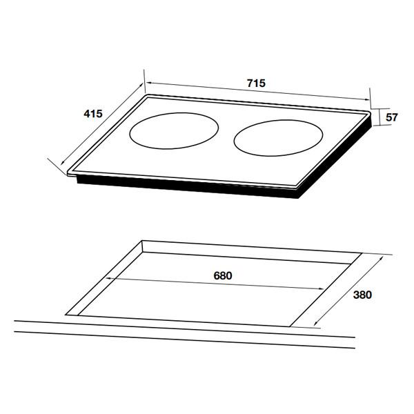 Bếp từ 2 vùng nấu Nagold NC-I712AB 536.61.746 (Hàng trưng bày)-duoc-ban-tai-CÔNG TY TNHH TM-DV 462