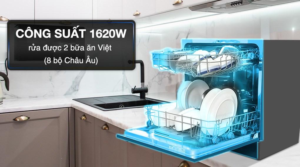 Máy Rửa Chén Bát Độc Lập 8-10 bộ Hafele - HDW-T5531B 538.21.350 (New)-duoc-ban-tai-CÔNG TY TNHH TM-DV 462