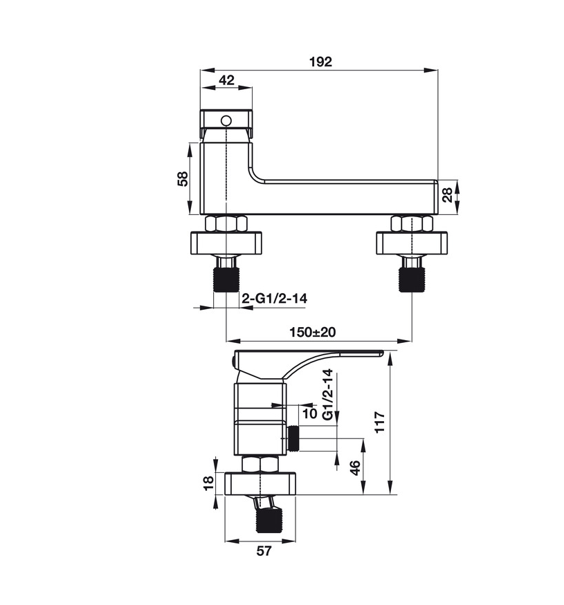 Bộ trộn nổi 1 đường nước Regal 495.61.123 (Hàng Giảm Giá)-duoc-ban-tai-CÔNG TY TNHH TM-DV 462