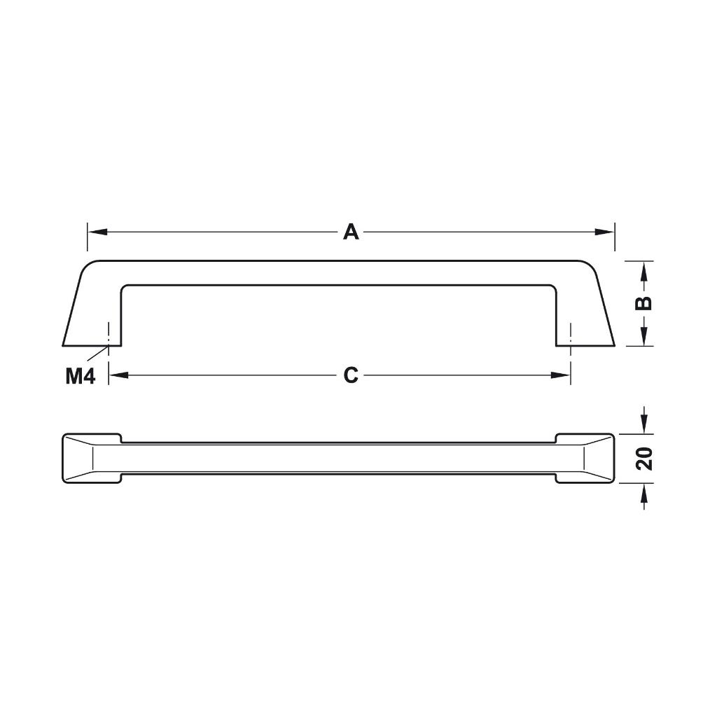 TAY NẮM TỦ HAFELE MẠ NICKEN MỜ 106.69.668 (Hàng Giảm Giá)-duoc-ban-tai-CÔNG TY TNHH TM-DV 462