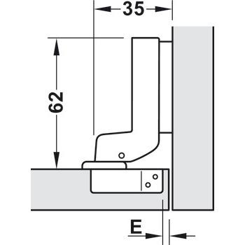 Bản lề lọt lòng (không giảm chấn) 308.00.017 (Hàng Giảm Giá)-duoc-ban-tai-CÔNG TY TNHH TM-DV 462