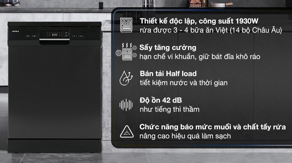 Máy Rửa Chén Độc Lập Hafele HDW-F60EB 538.21.310 (Hàng trưng bày)-duoc-ban-tai-CÔNG TY TNHH TM-DV 462