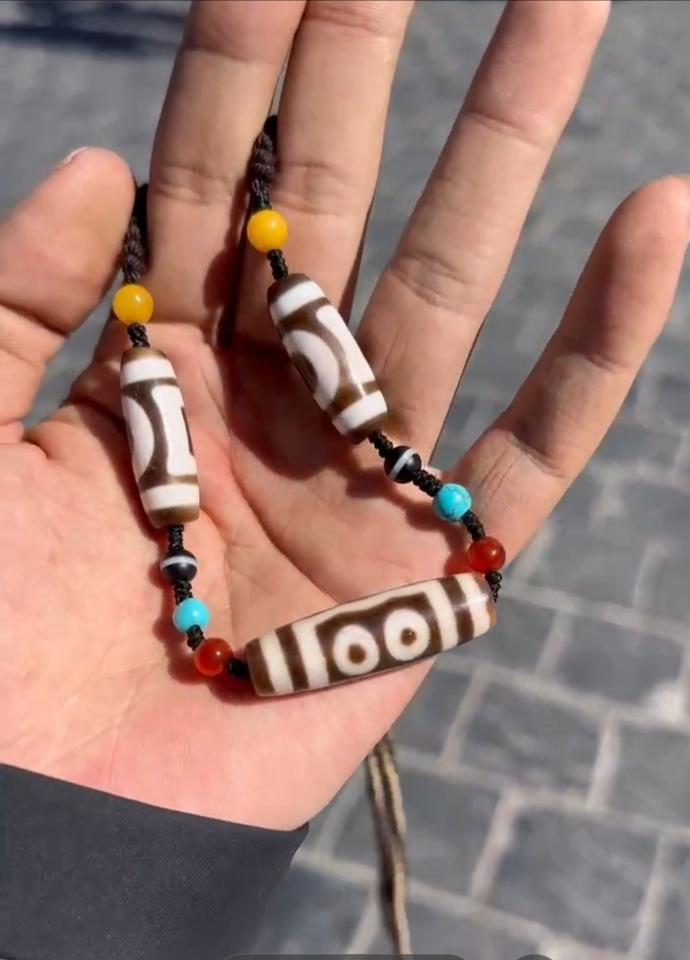 Dzi thiên địa TIBET 5-duoc-ban-tai-Dzi Trâm Lê