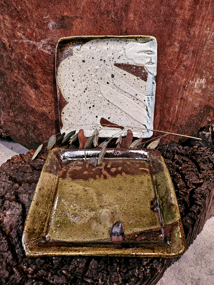 Đĩa vuông tuyết đổ-duoc-ban-tai-Komorebi Pottery